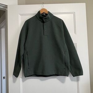 Lululemon Textured Spacer Anorak Sz Medium Pullover